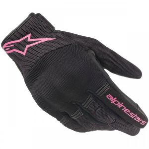 מוטו ישראל כפפות לאופנוע ALPINESTARS Stella Copper Lady Black / Fuchsia Gloves