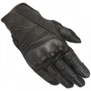 מוטו ישראל כפפות לאופנוע ALPINESTARS Mustang V2 Black / Black Gloves