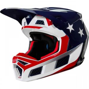 Fox V3 2020 Prey LE White / Red / Blue